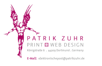 Patrik Zuhr, Print + Web Design, Königstraße 6, 44309 Dortmund